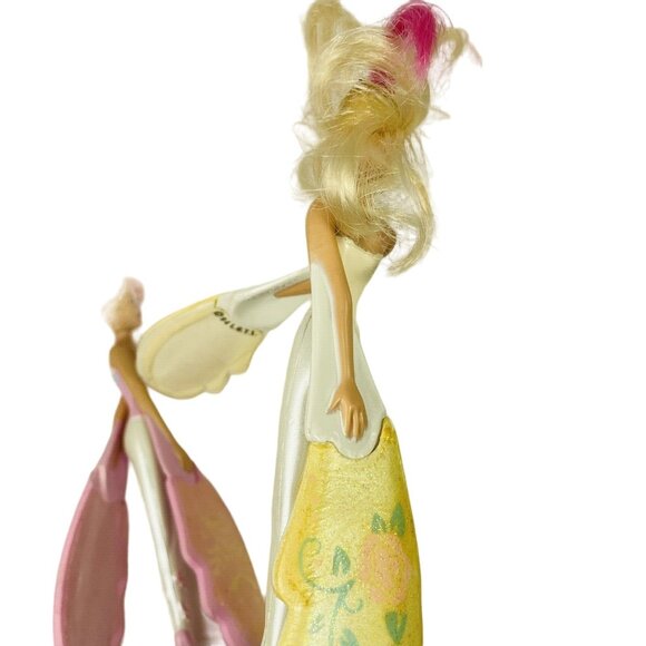 Flying Fairy Dancers Lot Of 3 Dolls With 1 Twirl Base 1994 L.G.T.I. Vintage WORK - Picture 9 of 12